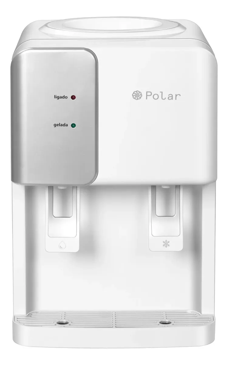 Bebedouro Eletrônico Polar Branco- Agua Natural E Gelada Cor Branco
